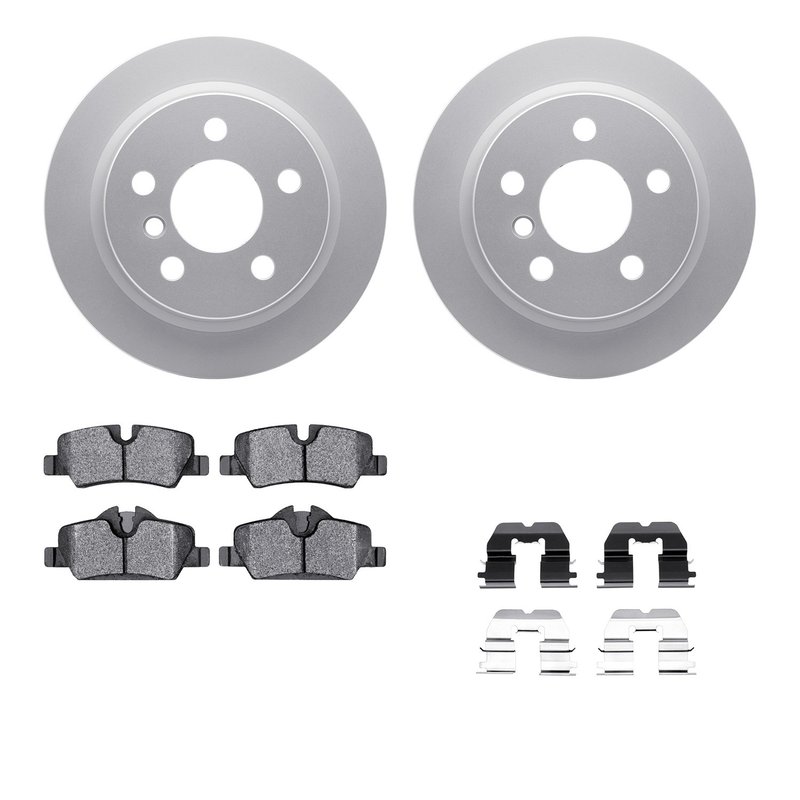 Dynamite Friction 4512-32045 Disc Brake Kit - Rear