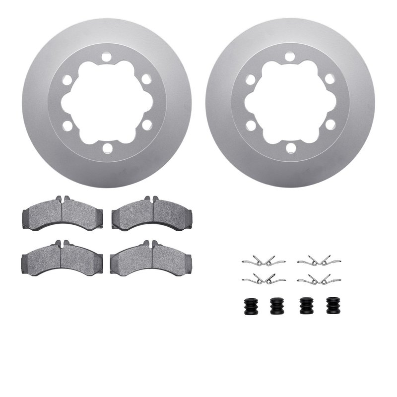 Dynamite Friction 4512-40095 Disc Brake Kit - Rear