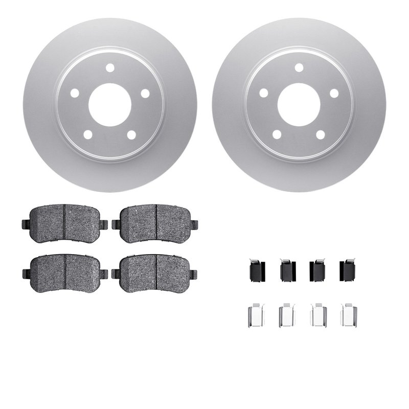 Dynamite Friction 4512-40146 Disc Brake Kit - Rear