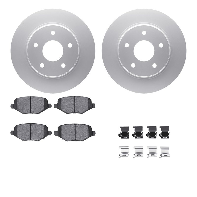Dynamite Friction 4512-40147 Disc Brake Kit - Rear