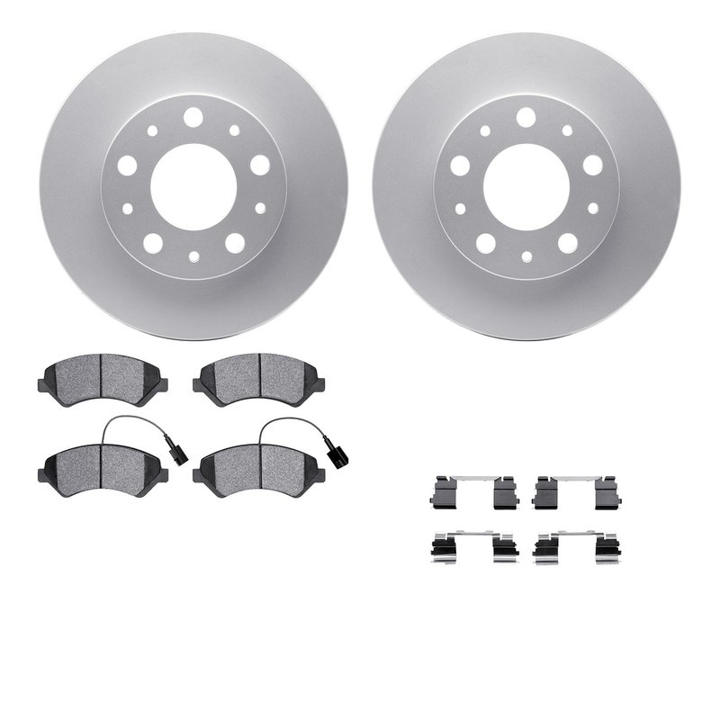 Dynamite Friction 4512-40154 Disc Brake Kit - Front