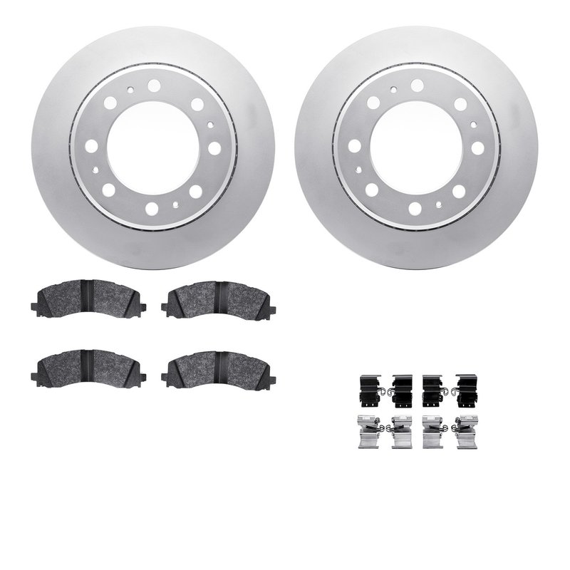Dynamite Friction 4512-40161 Disc Brake Kit - Rear
