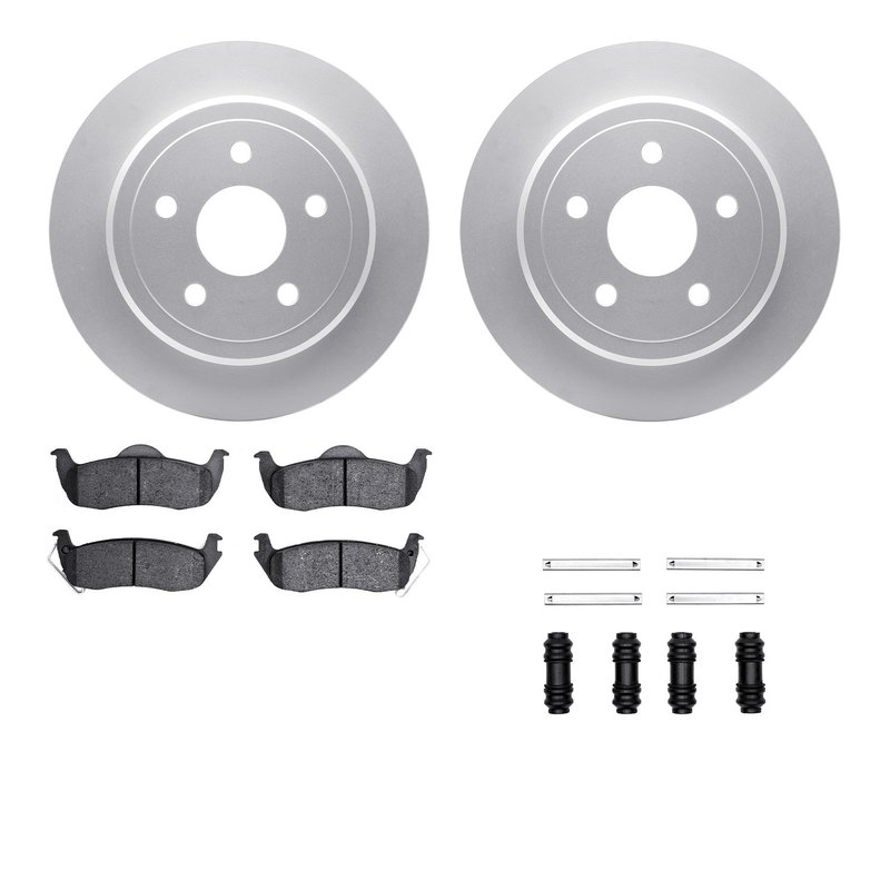 Dynamite Friction 4512-42043 Disc Brake Kit - Rear