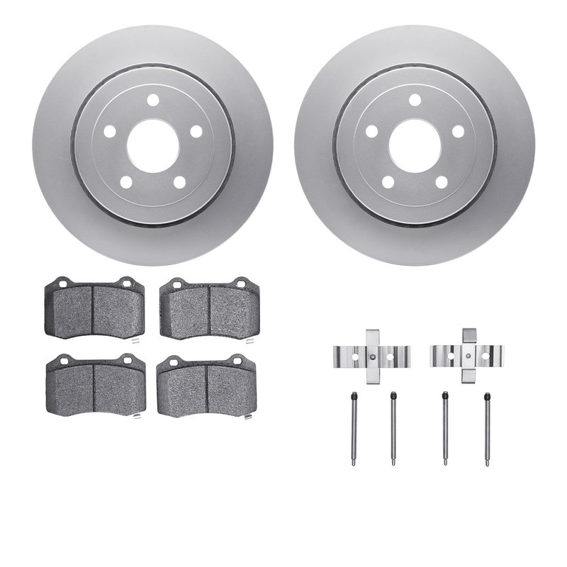 Dynamite Friction 4512-42046 Disc Brake Kit - Rear