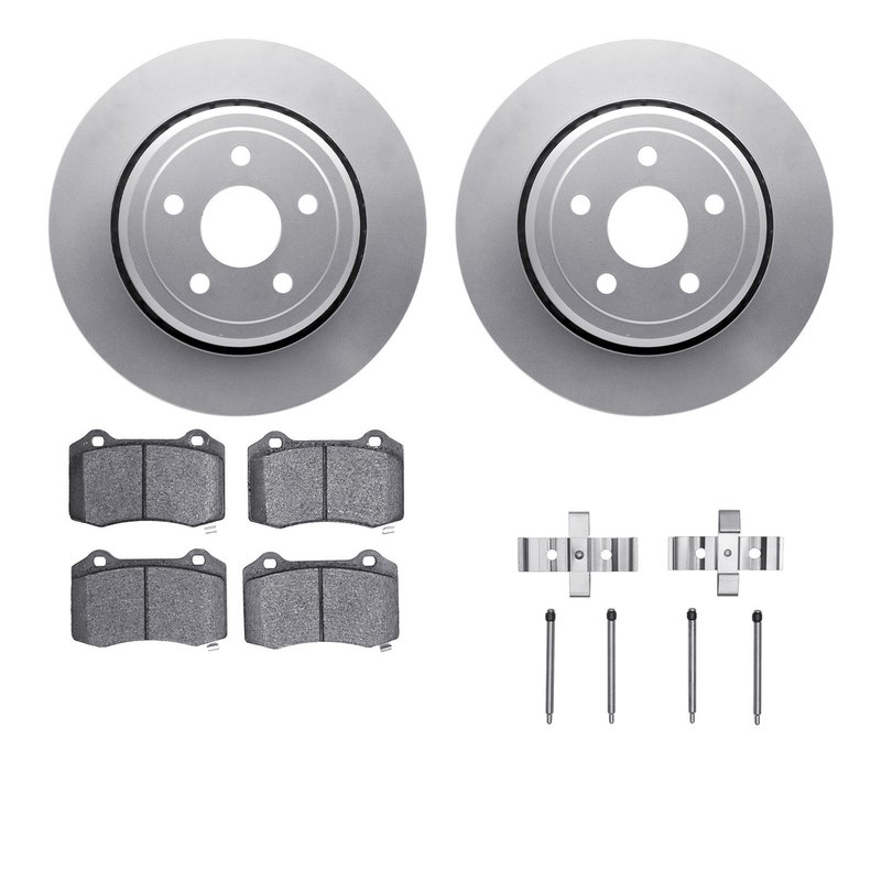 Dynamite Friction 4512-42055 Disc Brake Kit - Rear