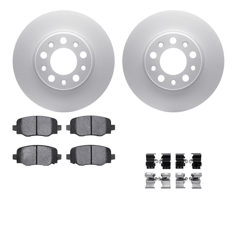 Dynamite Friction 4512-42066 Disc Brake Kit - Rear
