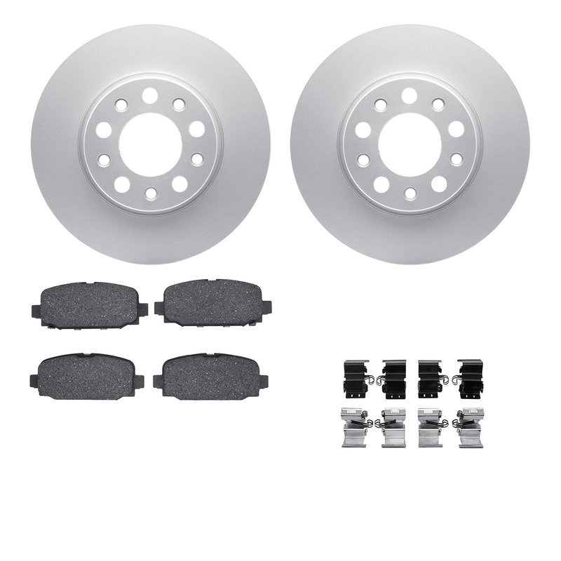 Dynamite Friction 4512-42067 Disc Brake Kit - Rear