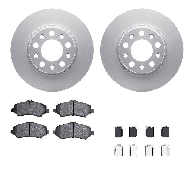 Dynamite Friction 4512-42071 Disc Brake Kit - Front