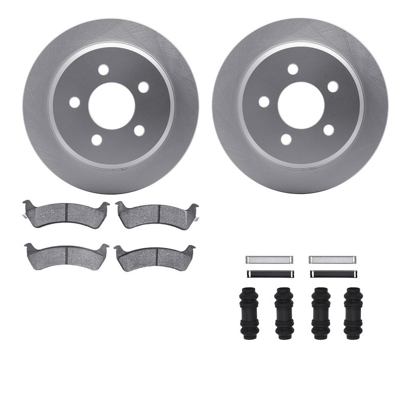 Dynamite Friction 4512-42075 Disc Brake Kit - Rear