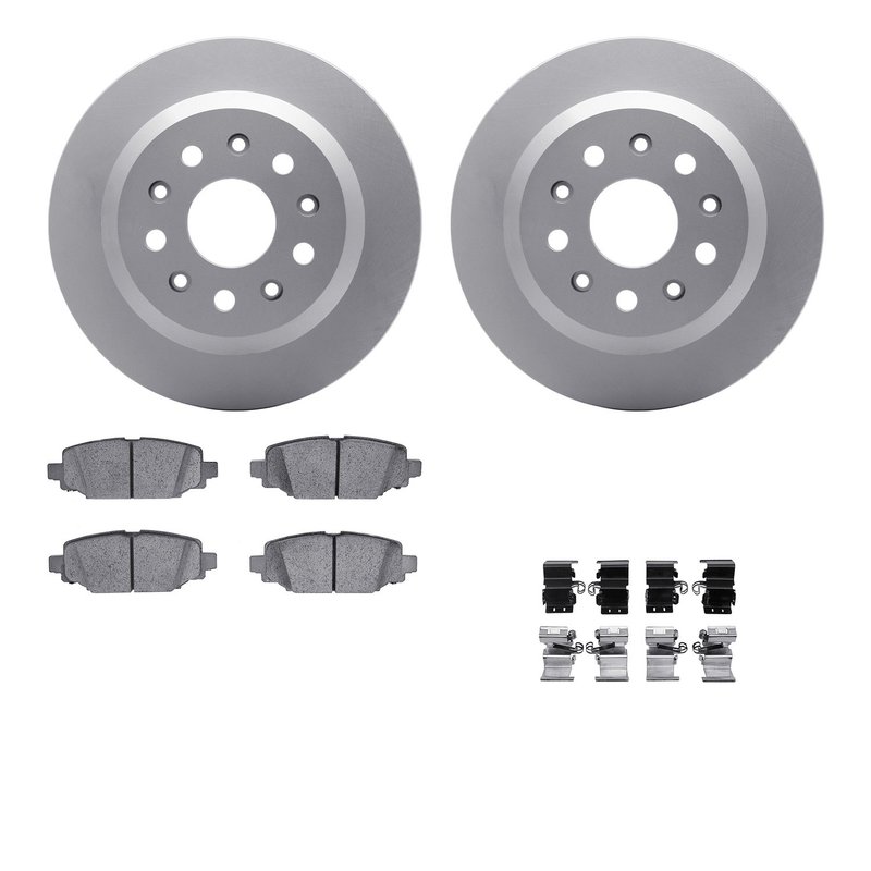Dynamite Friction 4512-42092 Disc Brake Kit - Rear