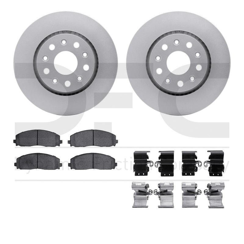 Dynamite Friction 4512-42210 Disc Brake Kit - Front