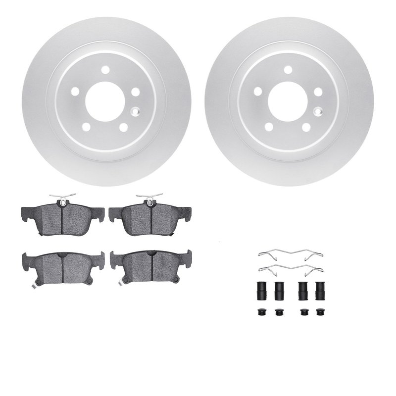 Dynamite Friction 4512-45069 Disc Brake Kit - Rear