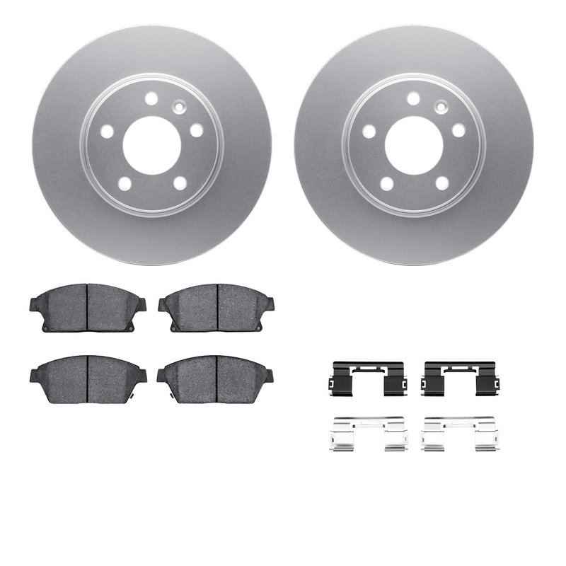 Dynamite Friction 4512-45072 Disc Brake Kit - Front