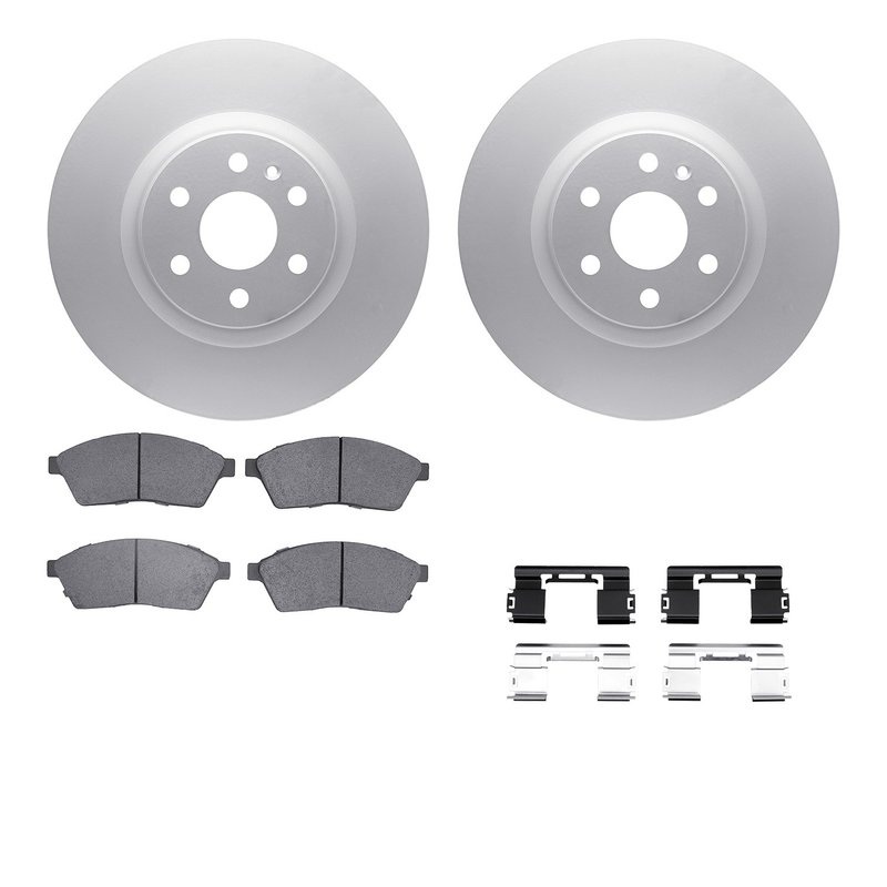 Dynamite Friction 4512-46147 Disc Brake Kit - Front