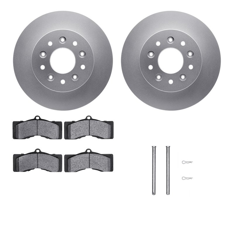Dynamite Friction 4512-47063 Disc Brake Kit - Front