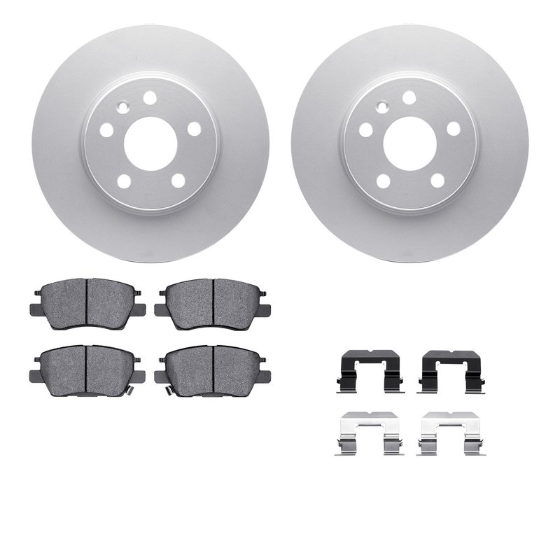 Dynamite Friction 4512-47090 Disc Brake Kit - Front