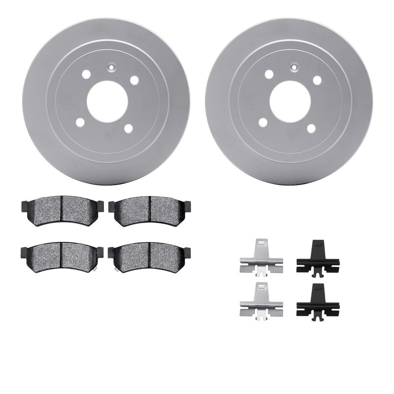 Dynamite Friction 4512-47094 Disc Brake Kit - Rear