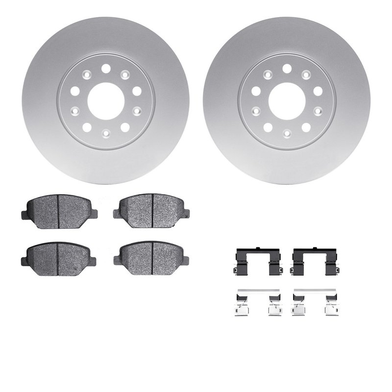 Dynamite Friction 4512-47101 Disc Brake Kit - Front