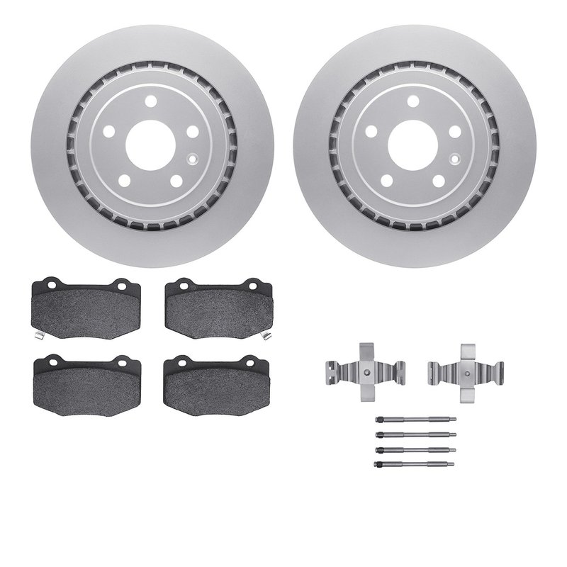 Dynamite Friction 4512-47118 Disc Brake Kit - Rear