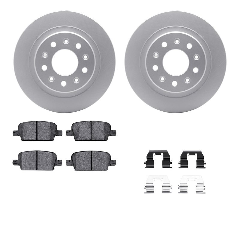Dynamite Friction 4512-47121 Disc Brake Kit - Rear