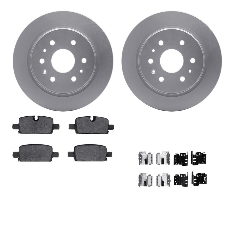 Dynamite Friction 4512-47126 Disc Brake Kit - Rear