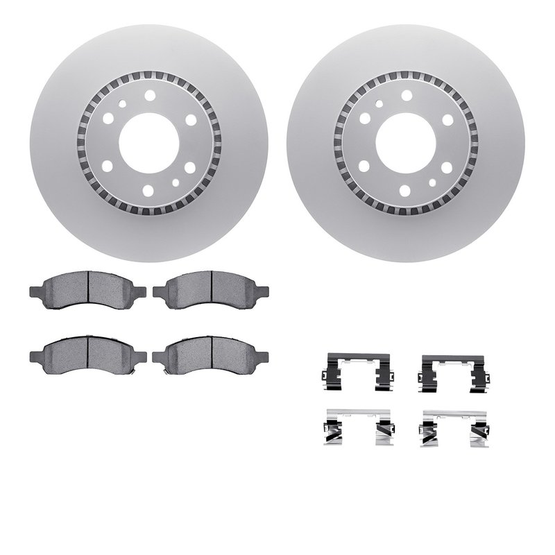Dynamite Friction 4512-48124 Disc Brake Kit - Front