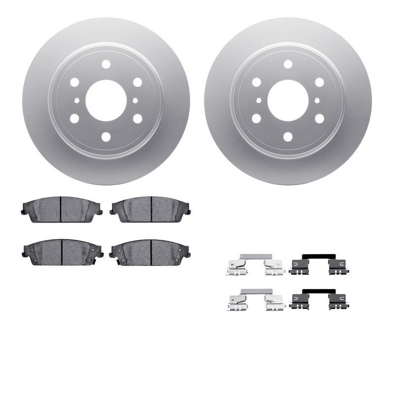 Dynamic Friction 4512-48134 Disc Brake Kit - Rear