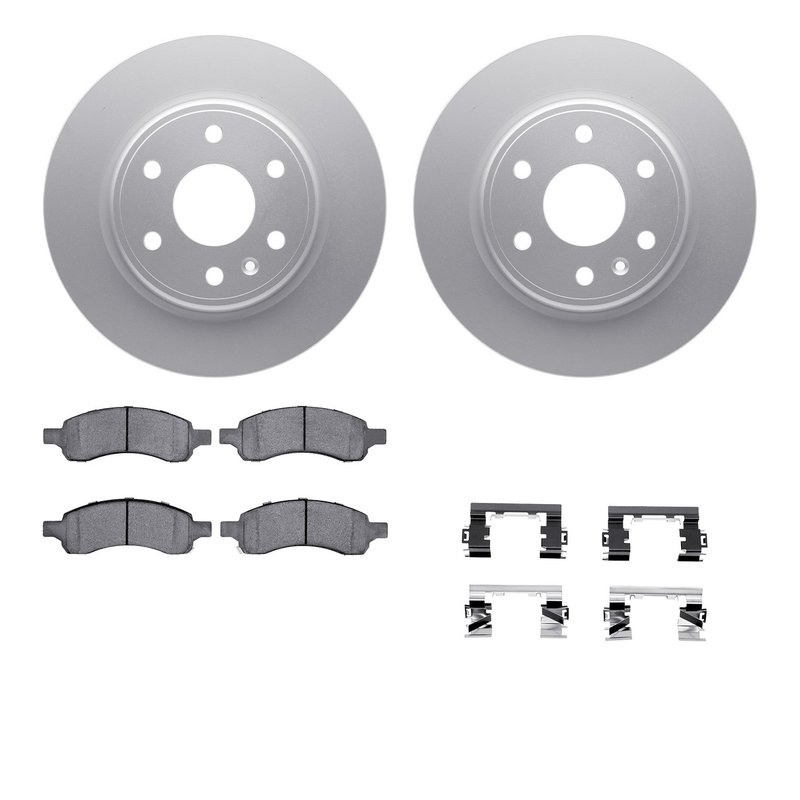 Dynamite Friction 4512-48135 Disc Brake Kit - Front
