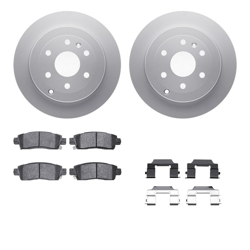 Dynamite Friction 4512-48136 Disc Brake Kit - Rear