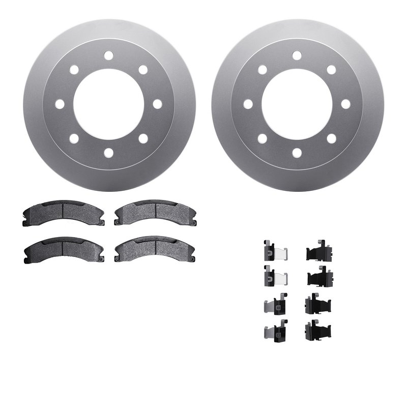 Dynamite Friction 4512-48142 Disc Brake Kit - Rear