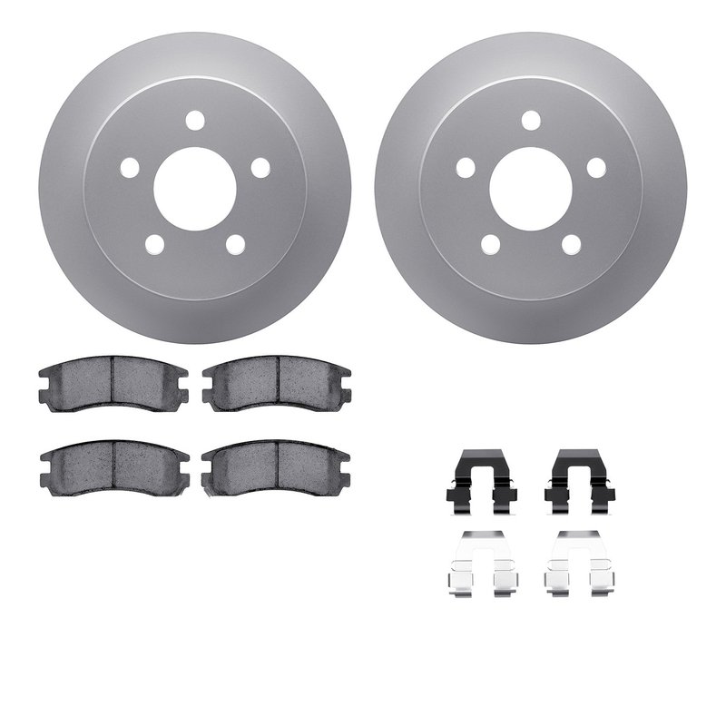 Dynamite Friction 4512-52026 Disc Brake Kit - Rear