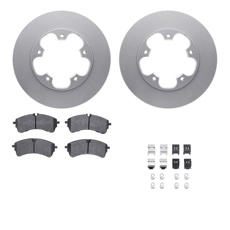 Dynamite Friction 4512-54233 Disc Brake Kit - Rear