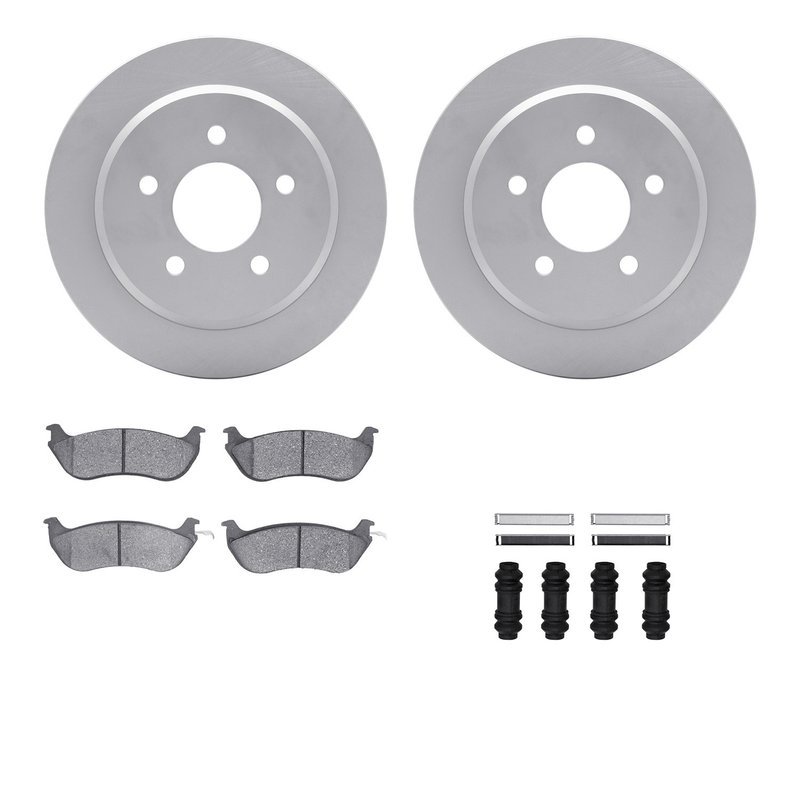 Dynamite Friction 4512-56011 Disc Brake Kit - Rear