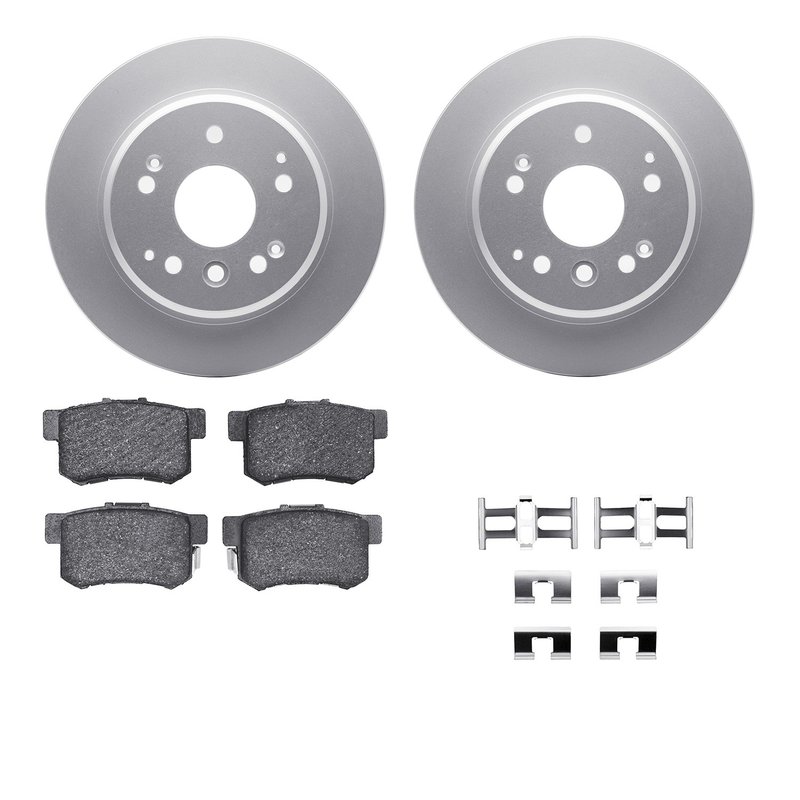 Dynamite Friction 4512-58032 Disc Brake Kit - Rear