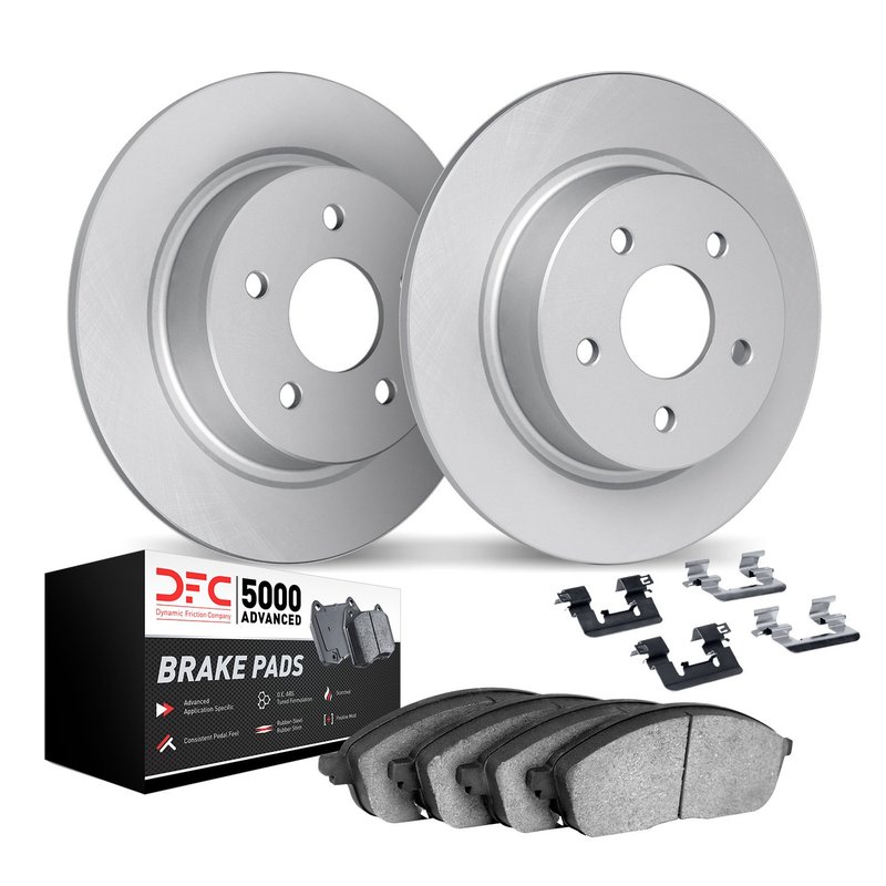 Dynamite Friction 4512-58053 Disc Brake Kit - Rear
