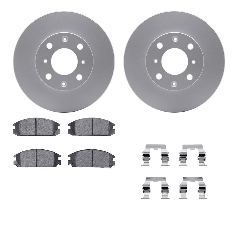 Dynamite Friction 4512-59097 Disc Brake Kit - Front