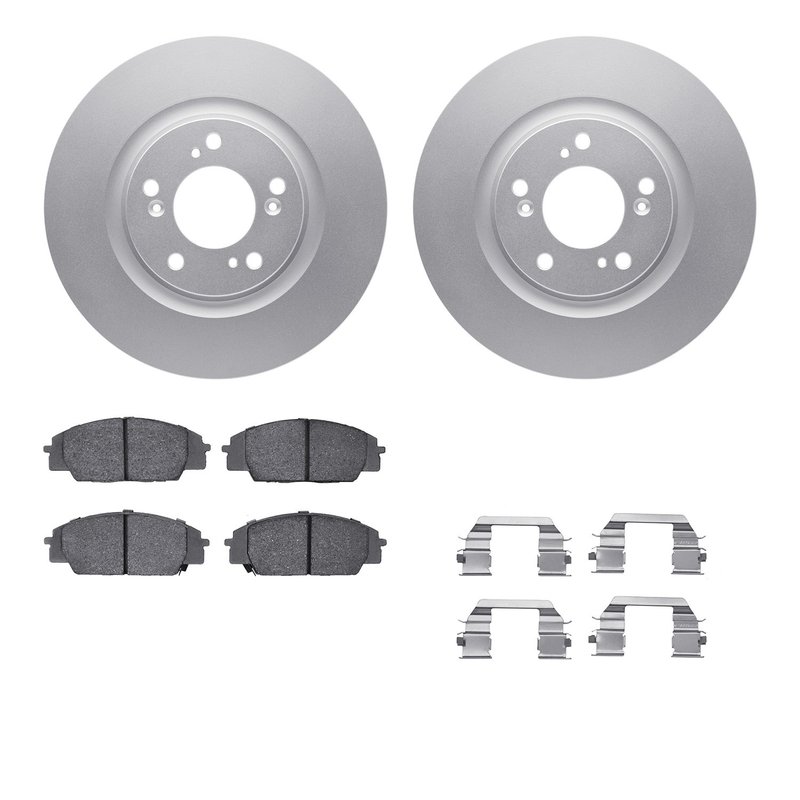 Dynamite Friction 4512-59123 Disc Brake Kit - Front