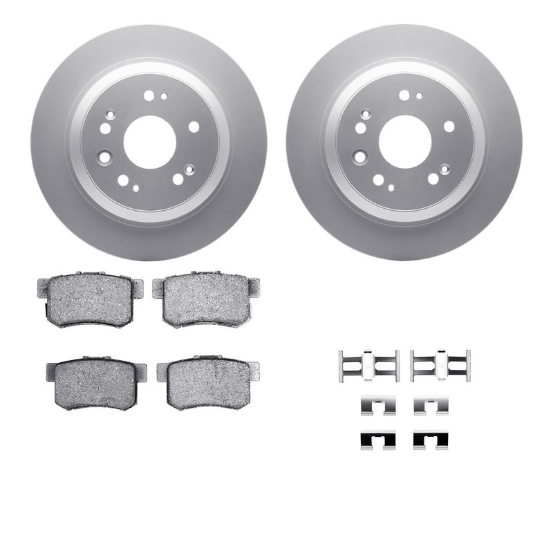 Dynamite Friction 4512-59132 Disc Brake Kit - Rear