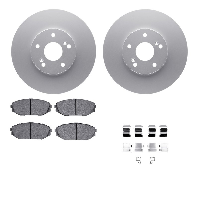 Dynamite Friction 4512-59154 Disc Brake Kit - Front