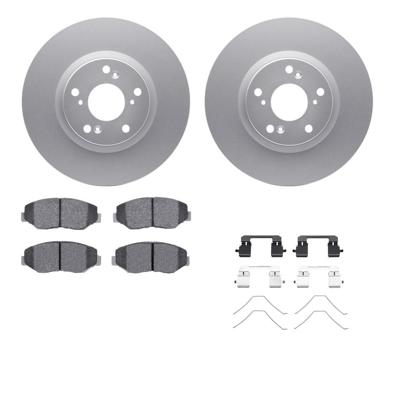 Dynamite Friction 4512-59162 Disc Brake Kit - Front