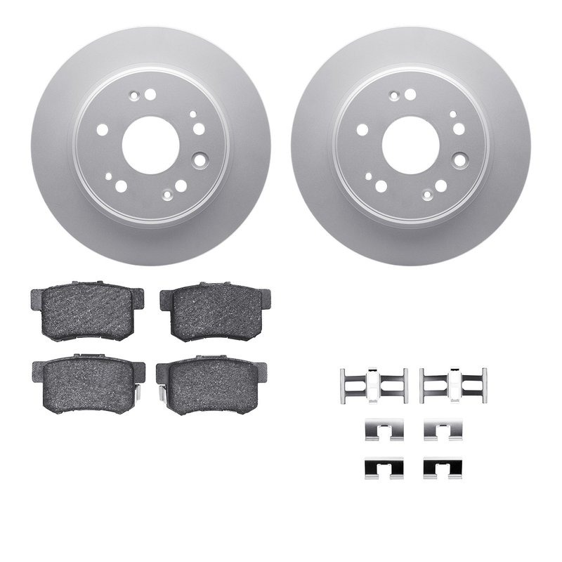 Dynamite Friction 4512-59163 Disc Brake Kit - Rear