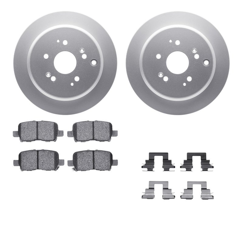 Dynamite Friction 4512-59165 Disc Brake Kit - Rear