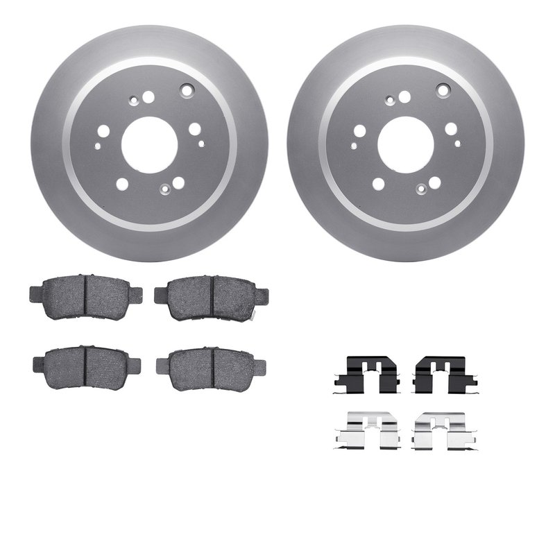 Dynamite Friction 4512-59170 Disc Brake Kit - Rear
