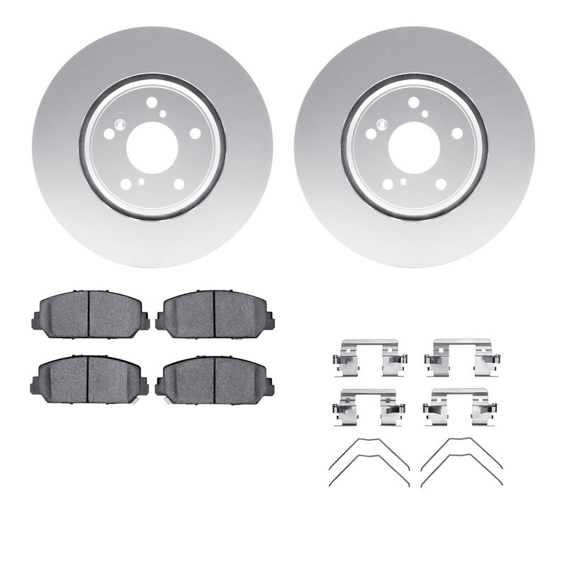Dynamite Friction 4512-59195 Disc Brake Kit - Front