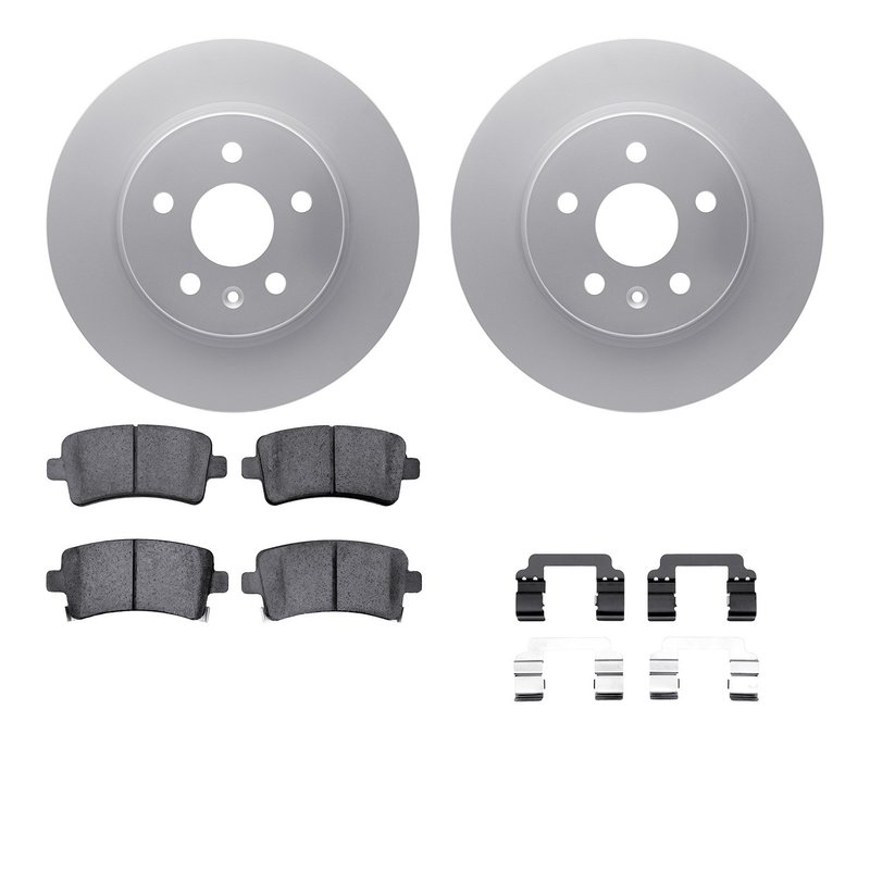 Dynamite Friction 4512-65051 Disc Brake Kit - Rear