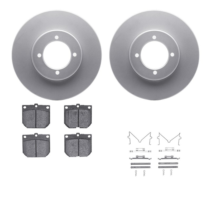 Dynamite Friction 4512-67074 Disc Brake Kit - Front