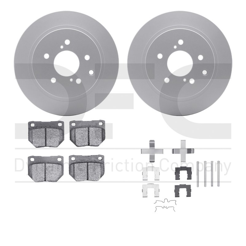 Dynamite Friction 4512-67079 Disc Brake Kit - Rear