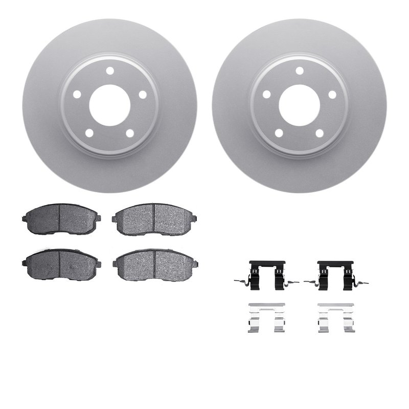 Dynamite Friction 4512-67091 Disc Brake Kit - Front