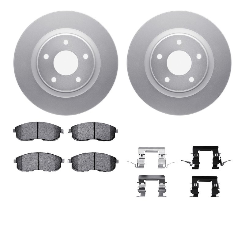 Dynamite Friction 4512-67107 Disc Brake Kit - Front