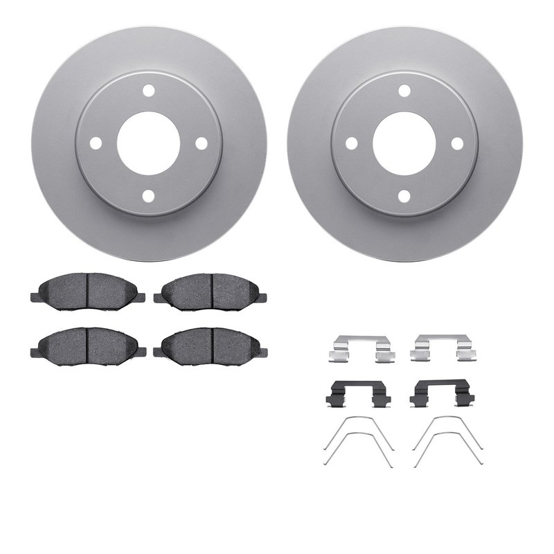 Dynamite Friction 4512-67115 Disc Brake Kit - Front